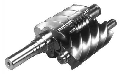 Cuerpo del compresor de aire de doble tornillo